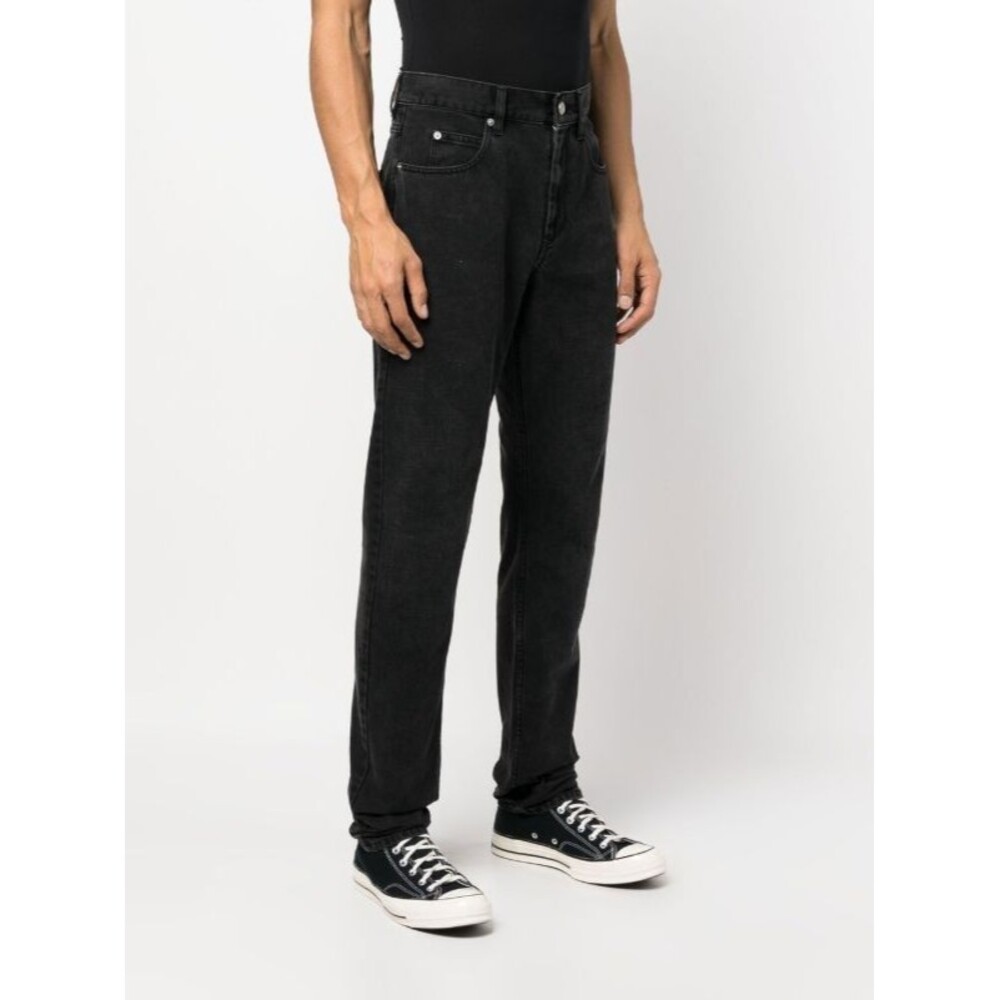 Isabel Marant Mens Slim Straight Herringbone Chevron Jack Trouser Jeans 30